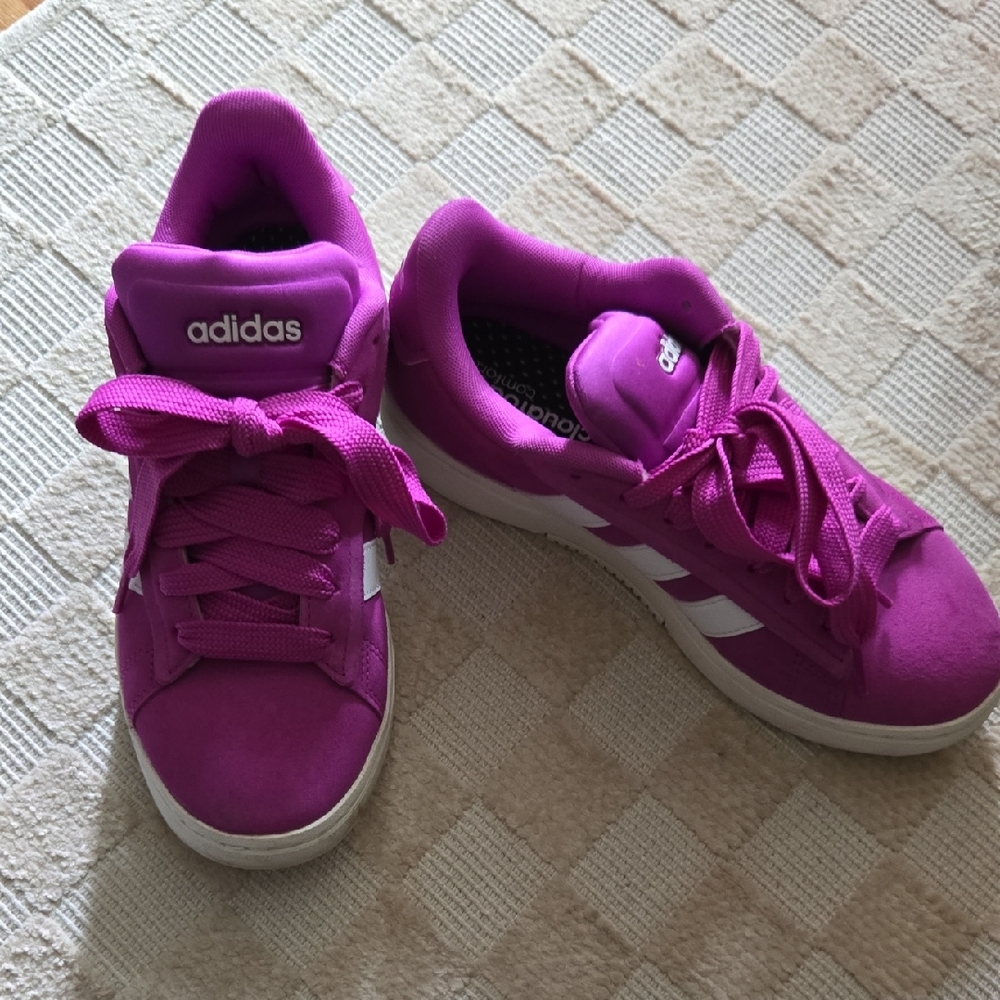 Adidas Fuchsia Athletic Shoes